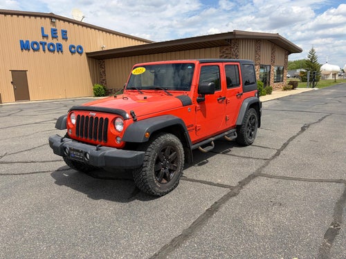 2015 Jeep Wrangler Unlimited 4WD 4dr Sport