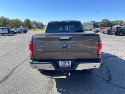 2016 Ford F-150 4WD SuperCrew 5-1/2 Ft Box XLT