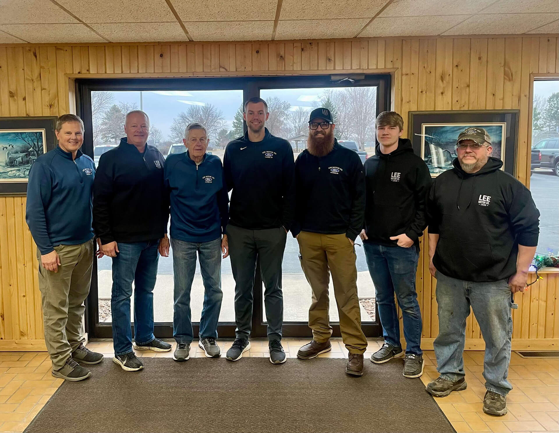 Staff at Lee Motor Company in Dawson MN